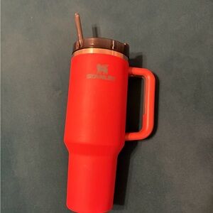 Stanley 40 oz Matte Rust colored Insulated Tumbler